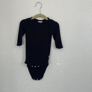 Kyte Baby Longsleeve Bodysuit Black 3-6 months